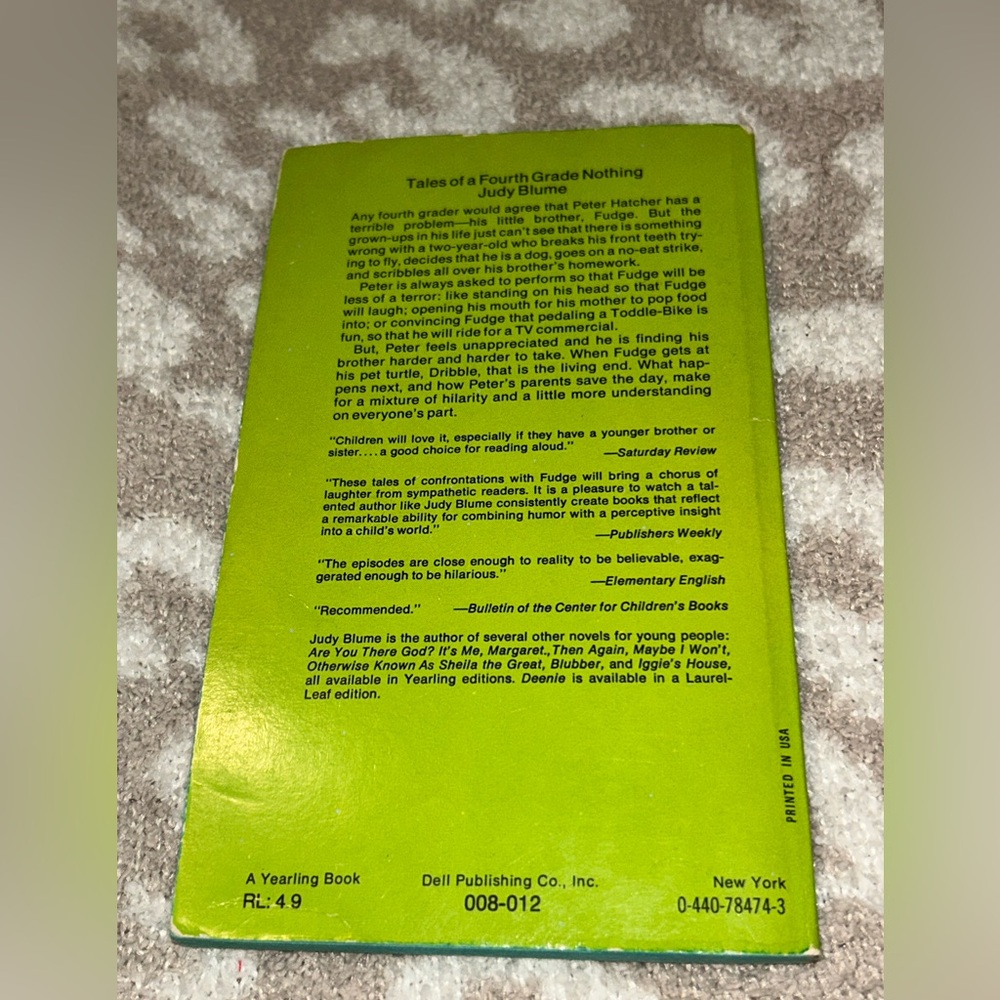 Lot Of 5 Judy Blume Paperback Books - Picture 5 of 11